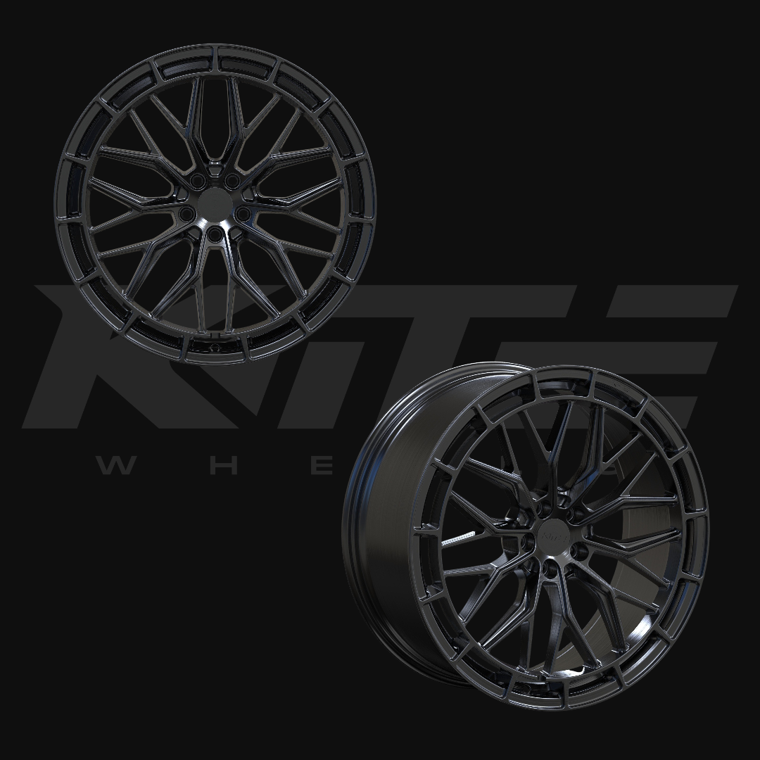 Kite F-8 Glossy Black